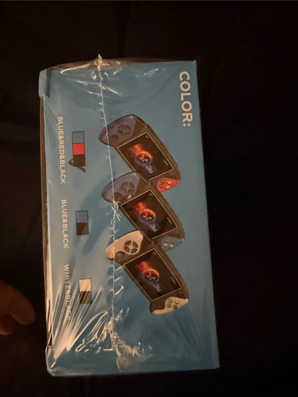 Handheld Game Console Controller - Red & Blue